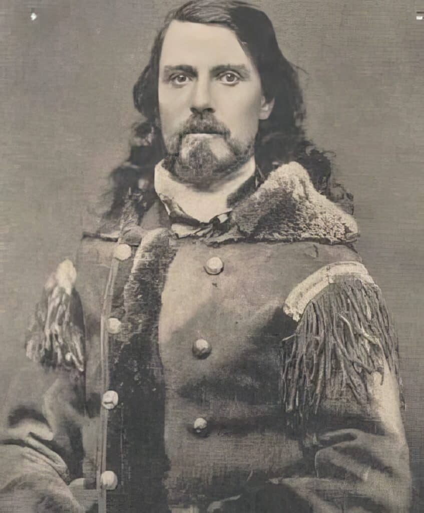 William Cody zvaný Buffalo Bill na dobové fotografii z roku 1871.