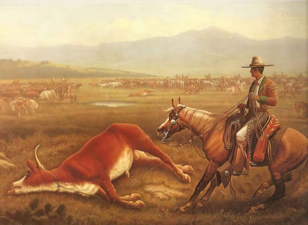 Mexický vaquero - honák dobytka.