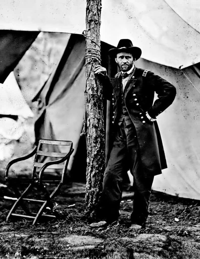 Generál a president USA Ulysses Grant.